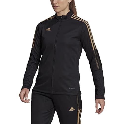 adidas Women's Standard Tiro Track Jacket, Black, Large von adidas