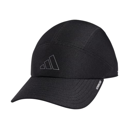 adidas Women's Superlite Trainer Sport Performance Relaxed Adjustable Cap, Black/Silver Metallic, One Size von adidas