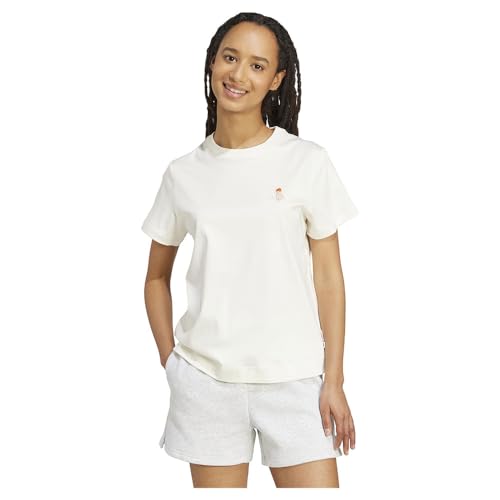 adidas Women's T-Shirt mit Katzen-Grafik Off White XL adidas Women's T-Shirt mit Katzen-Grafik Off White XL von adidas