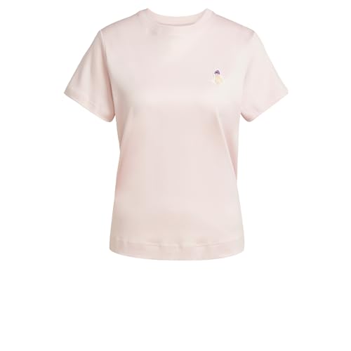 adidas Women's T-Shirt mit Katzen-Grafik Sandy Pink L von adidas