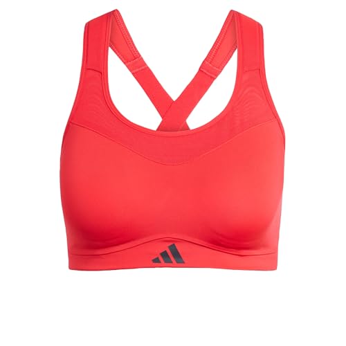 adidas Women's TLRD Impact Training High Support Sport-BH Pure Ruby 2XS A-B von adidas