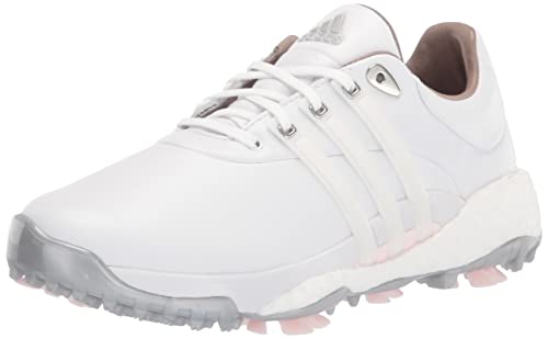 adidas Women's TOUR360 22 Golf Shoes, Footwear White/Footwear White/Almost Pink, 8 adidas Women's TOUR360 22 Golf Shoes, Footwear White/Footwear White/Almost Pink, 8 von adidas