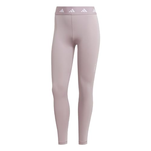 adidas Women's Techfit 7/8 Leggings, Preloved Fig, L von adidas