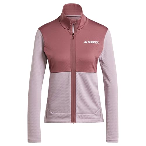 adidas Women's Terrex Multi Light Fleecejacke Preloved Fig/Burgundy M adidas Women's Terrex Multi Light Fleecejacke Preloved Fig/Burgundy M von adidas