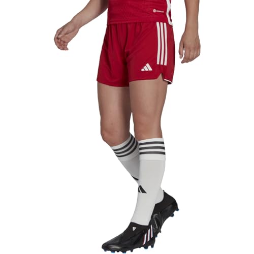 adidas Women's Tiro 23 Shorts, Team Power Red/White, Medium von adidas