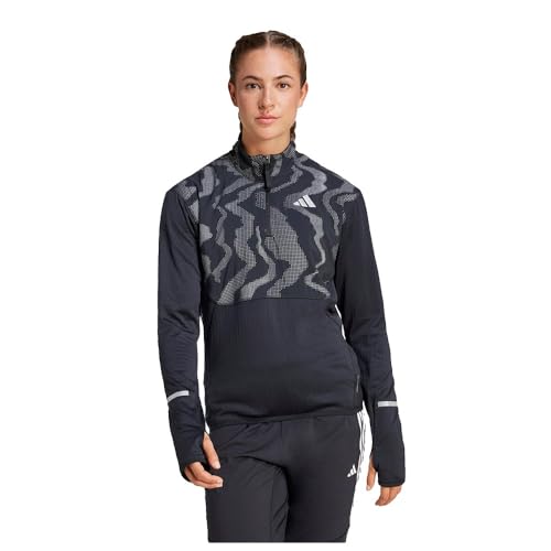 adidas Women's Ultimate Hi Vis Reflective 1/2-Zip Oberteil Black S adidas Women's Ultimate Hi Vis Reflective 1/2-Zip Oberteil Black S von adidas