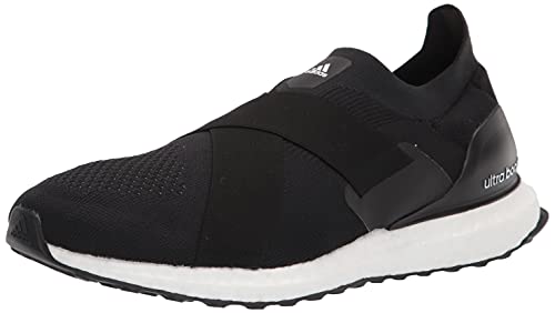 adidas Women's Ultraboost Slip On DNA Running Shoe, Black/Black/Acid Orange, 8 von adidas