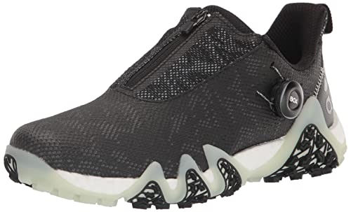 adidas Women's W CODECHAOS 22 BOA Golf Shoe, Core Black/Linen Green/Dark Silver Metallic, 8.5 von adidas