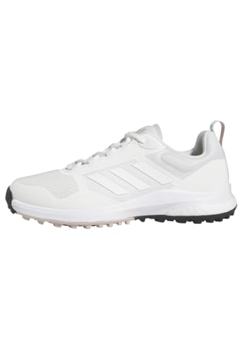 adidas Women's Zoysia Golfschuh Cloud White/Cloud White/Wonder Taupe 37 1/3 von adidas