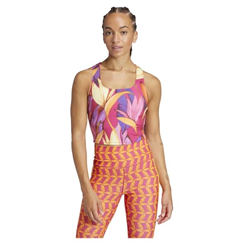 adidas Women's x Farm Rio Trainingstop Bold Pink/Spring Yellow/Lucid Fuchsia XS adidas Women's x Farm Rio Trainingstop Bold Pink/Spring Yellow/Lucid Fuchsia XS von adidas