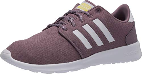 adidas Damen QT Racer Sneaker, Legacy Purple/Footwear White/Shock Yellow, 38 2/3 EU von adidas