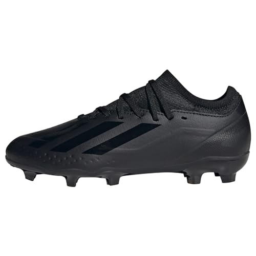 adidas X Crazyfast.3 Football Shoes (Firm Ground), core Black/core Black/core Black, 33 EU von adidas