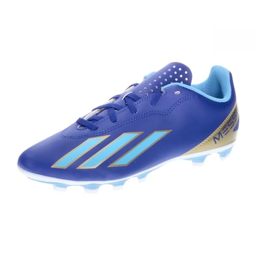 adidas X Crazyfast.4 Messi Sneaker, Lucid Blue/Blue Burst/Weiß, 36 2/3 EU von adidas