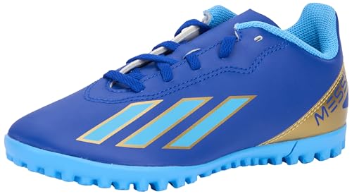 adidas X Crazyfast.4 Messi Sneaker, FTWR White/Team Royal Blue/Bright Red, 22 EU von adidas