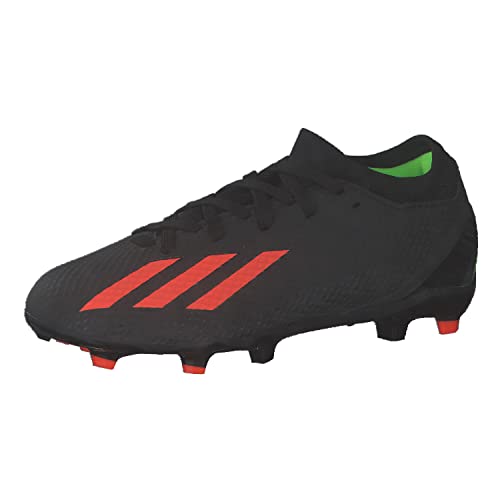 Adidas X SPEEDPORTAL.3 FG J Sneaker, core Black/solar red/solar Green, 30 EU von adidas