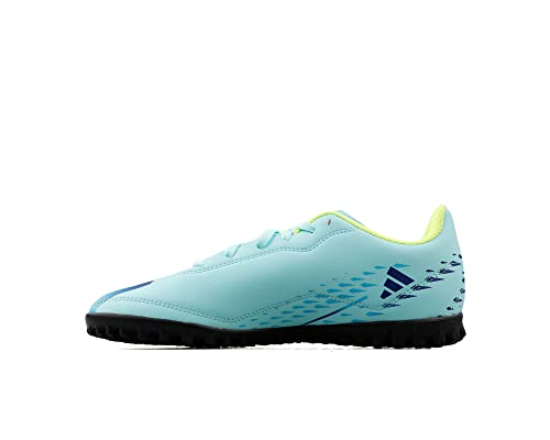 adidas X SPEEDPORTAL.4 TF J Sneaker, Clear Aqua/Power Blue/solar Yellow, 32 EU von adidas