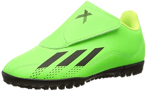 Adidas X Speedportal.4 Vel Tf J Sneaker, Solar Green Core Black Solar Yellow, 34 EU von adidas