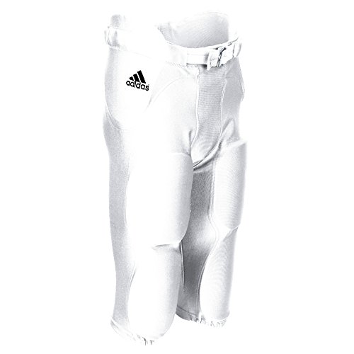 adidas Youth Audible Padded Football Pant S White von adidas