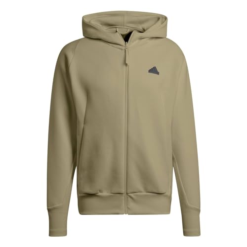 Adidas Premium Z.N.E. Zip-Hoodie Herren olive Gr M von adidas