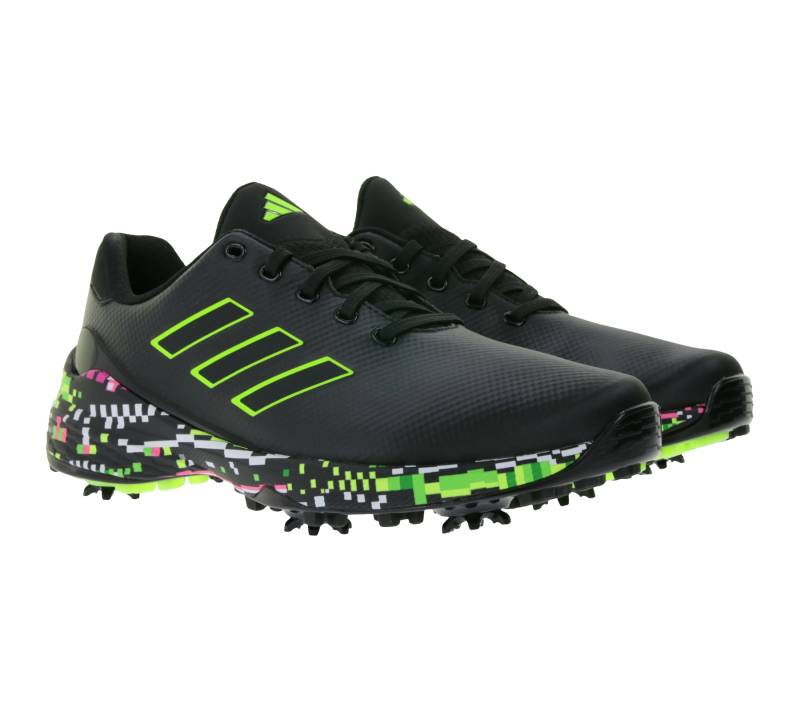 adidas ZG23 nachhaltige Damen Golf-Schuhe mit Lightstrike-Dämpfung Sport-Schuhe mit austauschbaren Cleats IE2140 Schwarz/Grün adidas ZG23 nachhaltige Damen Golf-Schuhe mit Lightstrike-Dämpfung Sport-Schuhe mit austauschbaren Cleats IE2140 Schwarz/Grün von adidas