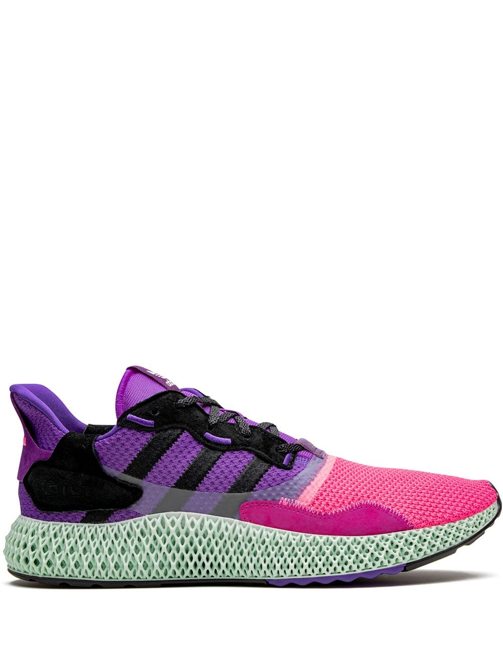 adidas adidas x Sneakersnstuff 'ZX 4000 4D Sunset' Sneakers - Violett von adidas