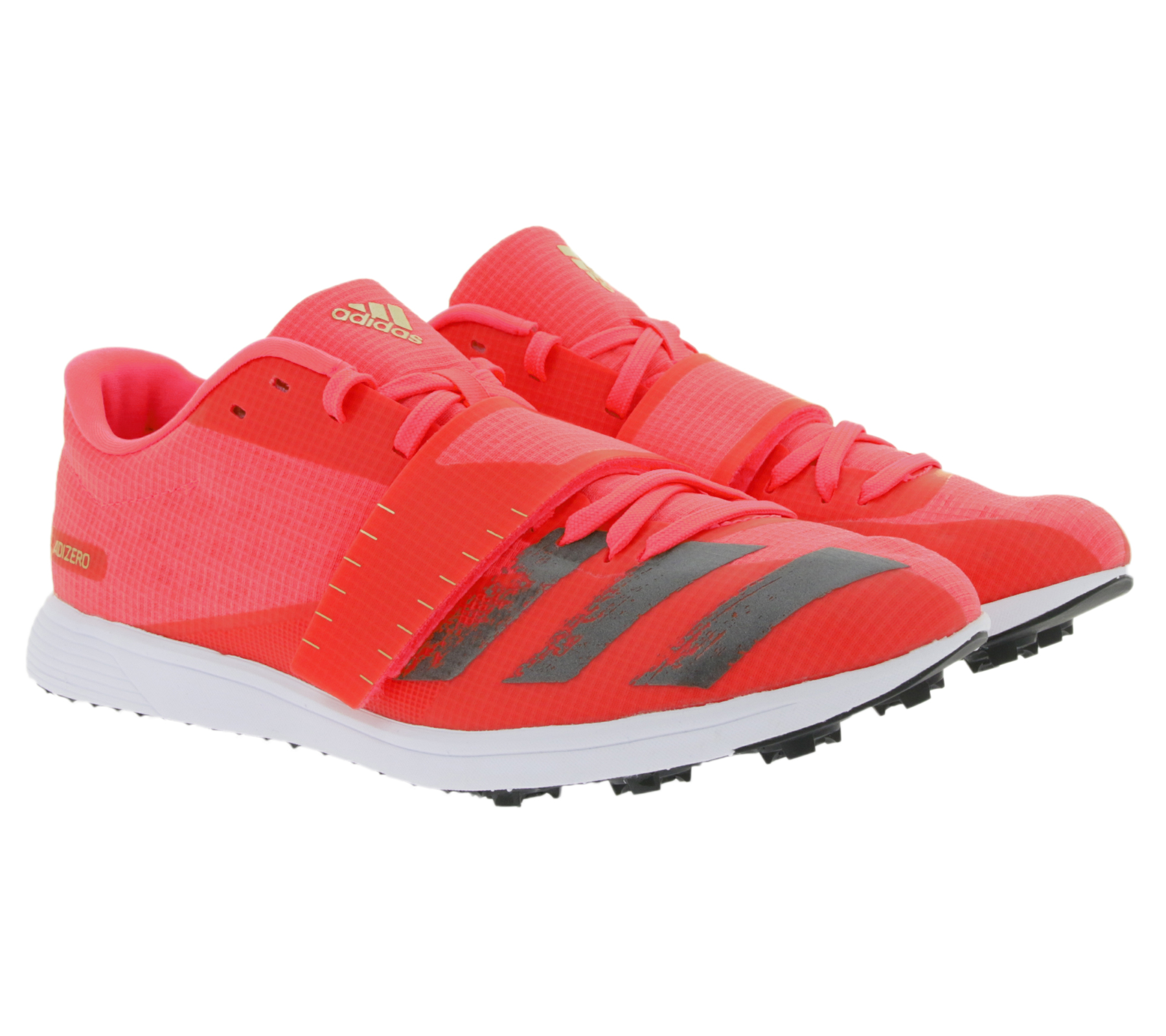 adidas adizero Triple Jump Dreisprung-Schuhe Stabhochsprung-Schuhe mit Spikes EG6188 Orange von adidas