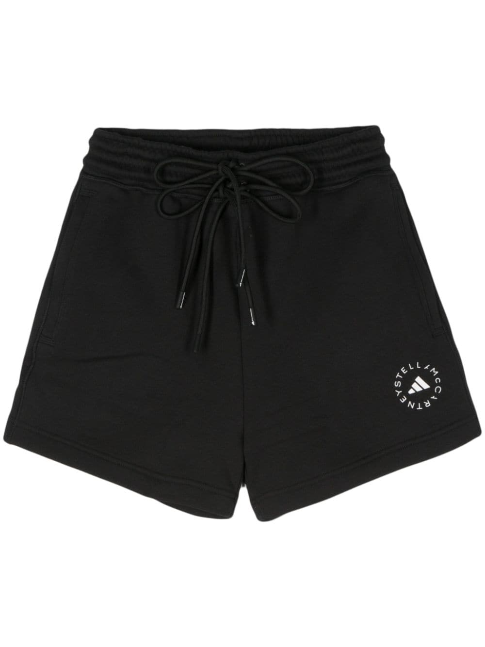 adidas by Stella McCartney Joggingshorts aus Bio-Baumwolle - Schwarz von adidas by Stella McCartney