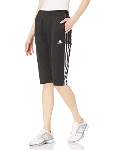 adidas Womens Tiro 21 3/4 Pants Black Small von adidas