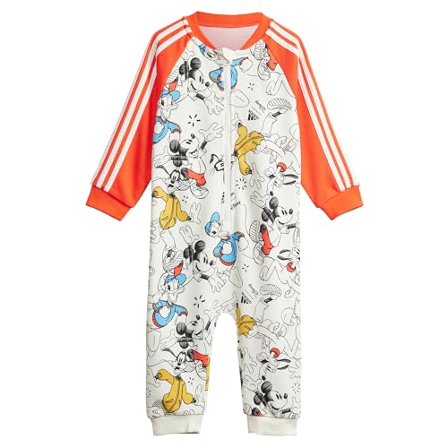 adidas Unisex Kids x Disney Micky Maus Einteiler Multicolor/Bright Red/Off White 74 von adidas