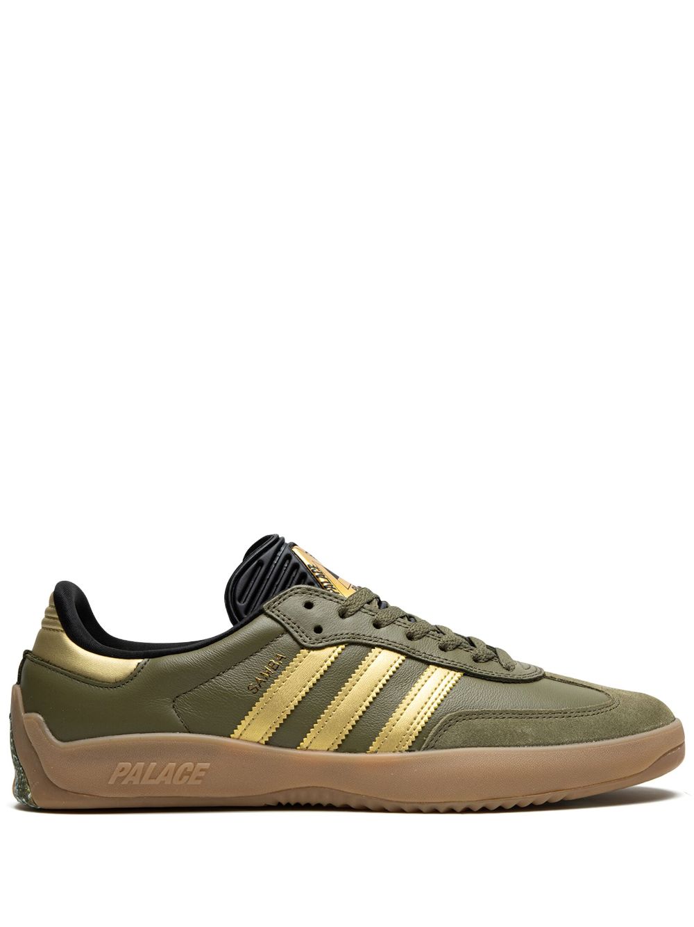 adidas x Palace Puig Samba Olive Gold Sneakers - Grün von adidas