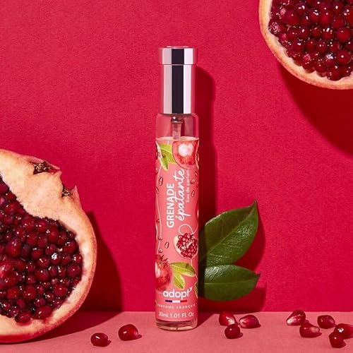 adopt GRENADE ÉPATANTE, 30 ml Eau de Parfum für Damen | Fruchtig-blumiger Damenduft mit Granatapfel, Rose & weißem Moschus | Vitalisierend, feminin & modern von adopt