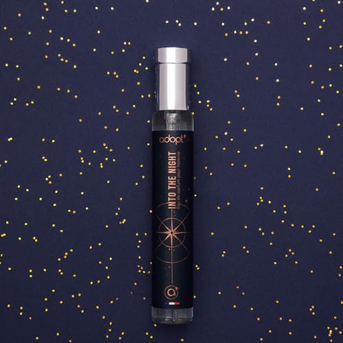 adopt INTO THE NIGHT 30 ml Eau de Parfum Herrenduft | Mystischer Herrenduft Made in France mit Apfel, Vanille, Muskatnuss, Amber & Holznoten, Parfum f. Männer, Kraftvoll & Sinnlich, adopt:Herrenduft von adopt