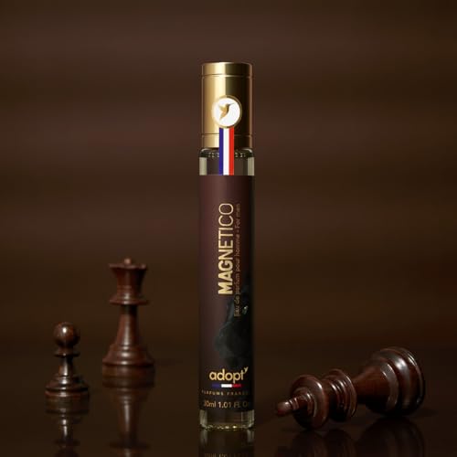 adopt MAGNETICO, 30ml Eau de Parfum | Herrenduft, Charisma und Magnetismus - Rosa Beeren, Ananas, Patchouli, Vanille - Made in France, Parfum für Männer, adopt:Herrenduft von adopt