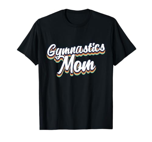Proud Gymnastics Mom Cute Gymnast Parent Mama Gym Damen T-Shirt von adorable gymnastic gifts for gymnast mom
