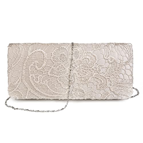 adoranda Spitze Clutch Hochzeit Taschen Abendtasche Damen Elegante Handtaschen von adoranda