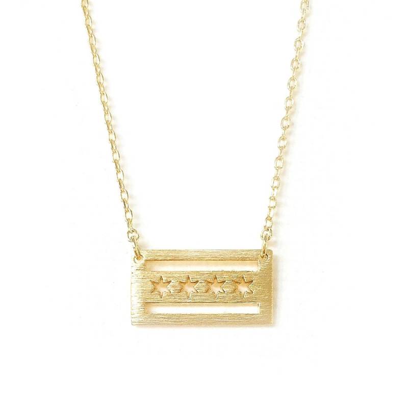 Chicago City Halskette, Anhänger Roségold, Kleine Goldene State Geschenk Für Sie, Cubs Schmuck Chicago City Halskette, Anhänger Roségold, Kleine Goldene State Geschenk Für Sie, Cubs Schmuck von adorn512