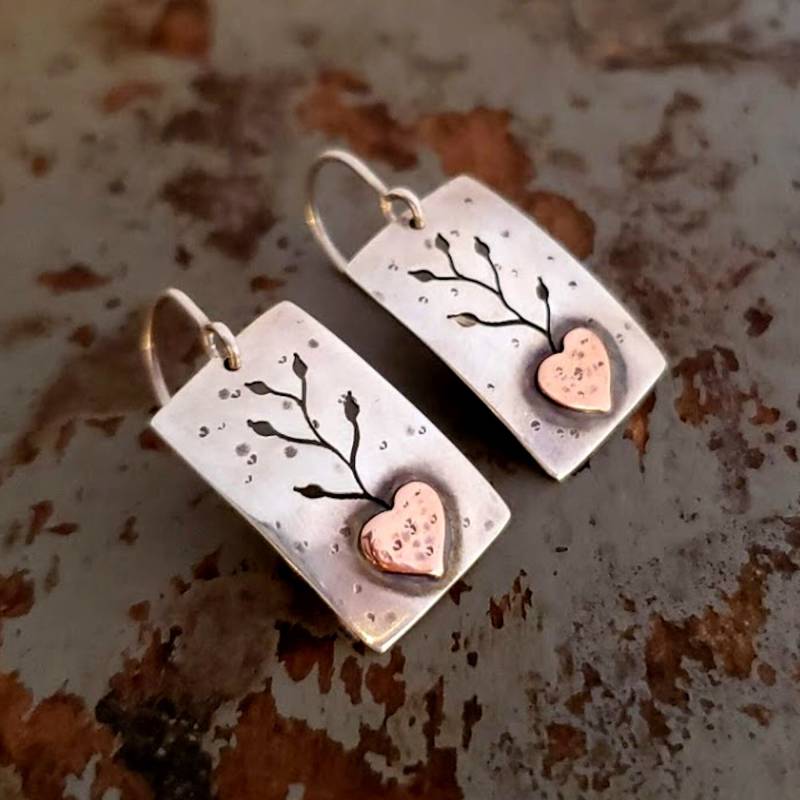 Wachsen Liebe, Natur Ohrringe Wachsen Liebe, Natur Ohrringe von adornandconquer