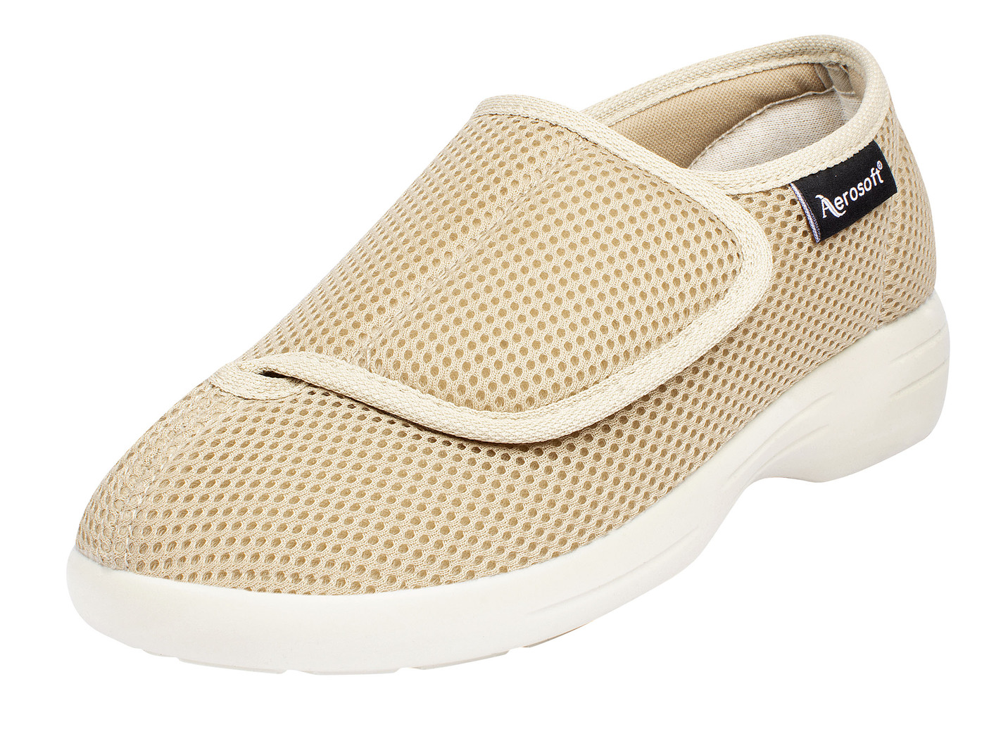 Klett-Halbschuh für Damen und Herren, Beige, Größe 39 von aerosoft