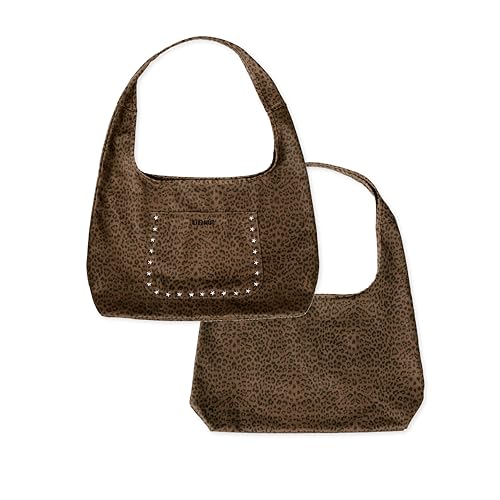 aespa Unisex Official Merch Dirty Work Relaxed Shoulder Bag Umhängetasche, Braun-Winter von aespa