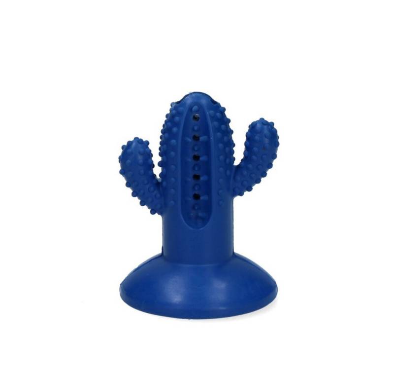 all for paws Tierzahnbürste AFP Dental Chews-Cactus Small Rubber Blue von all for paws