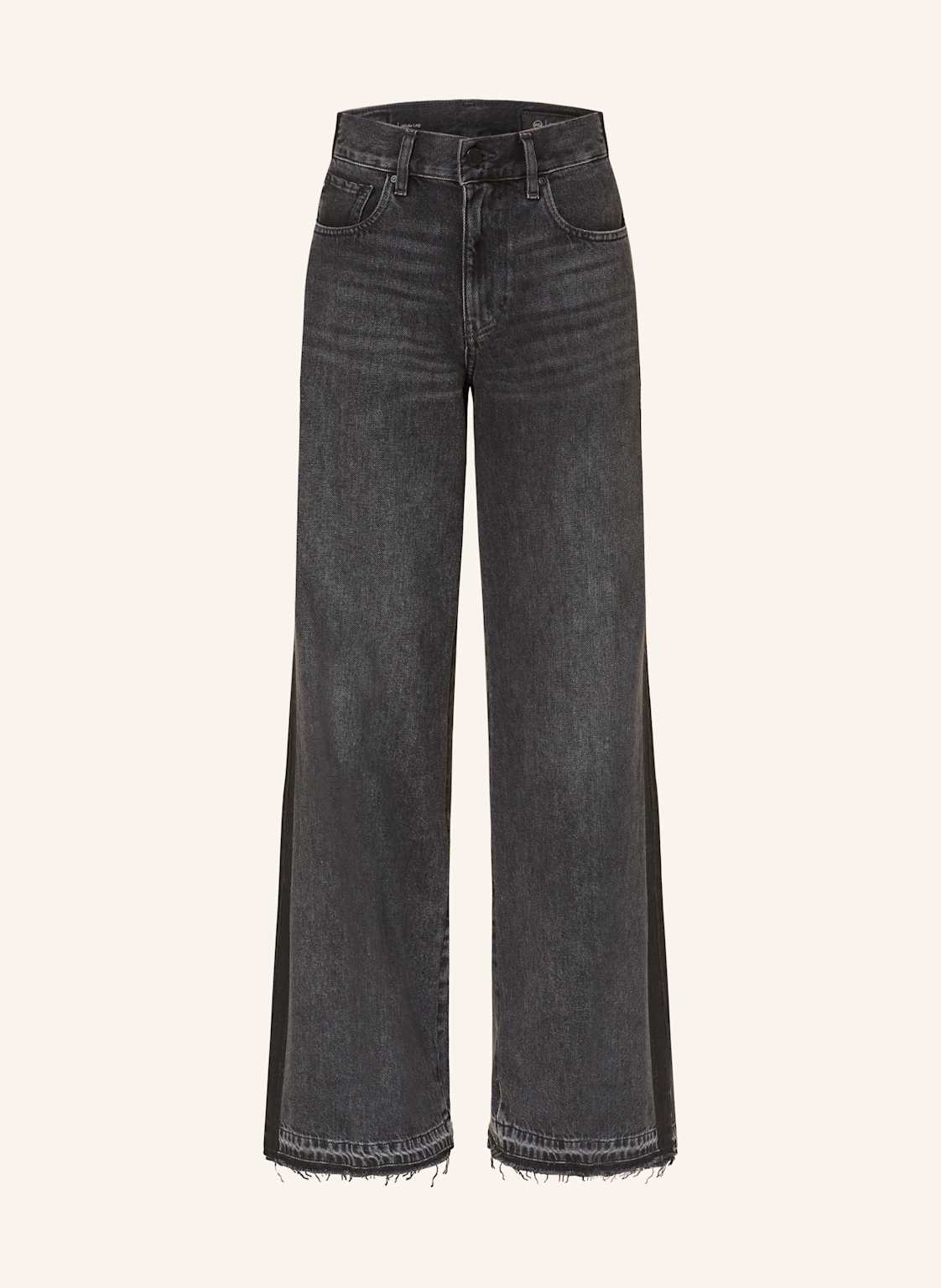 Ag Jeans Wide Leg Jeans Hyeres schwarz von ag jeans
