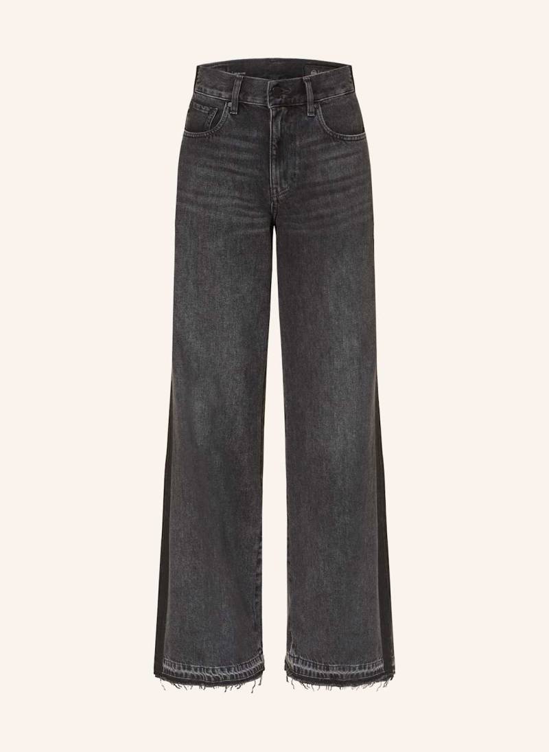 Ag Jeans Wide Leg Jeans Hyeres schwarz von ag jeans