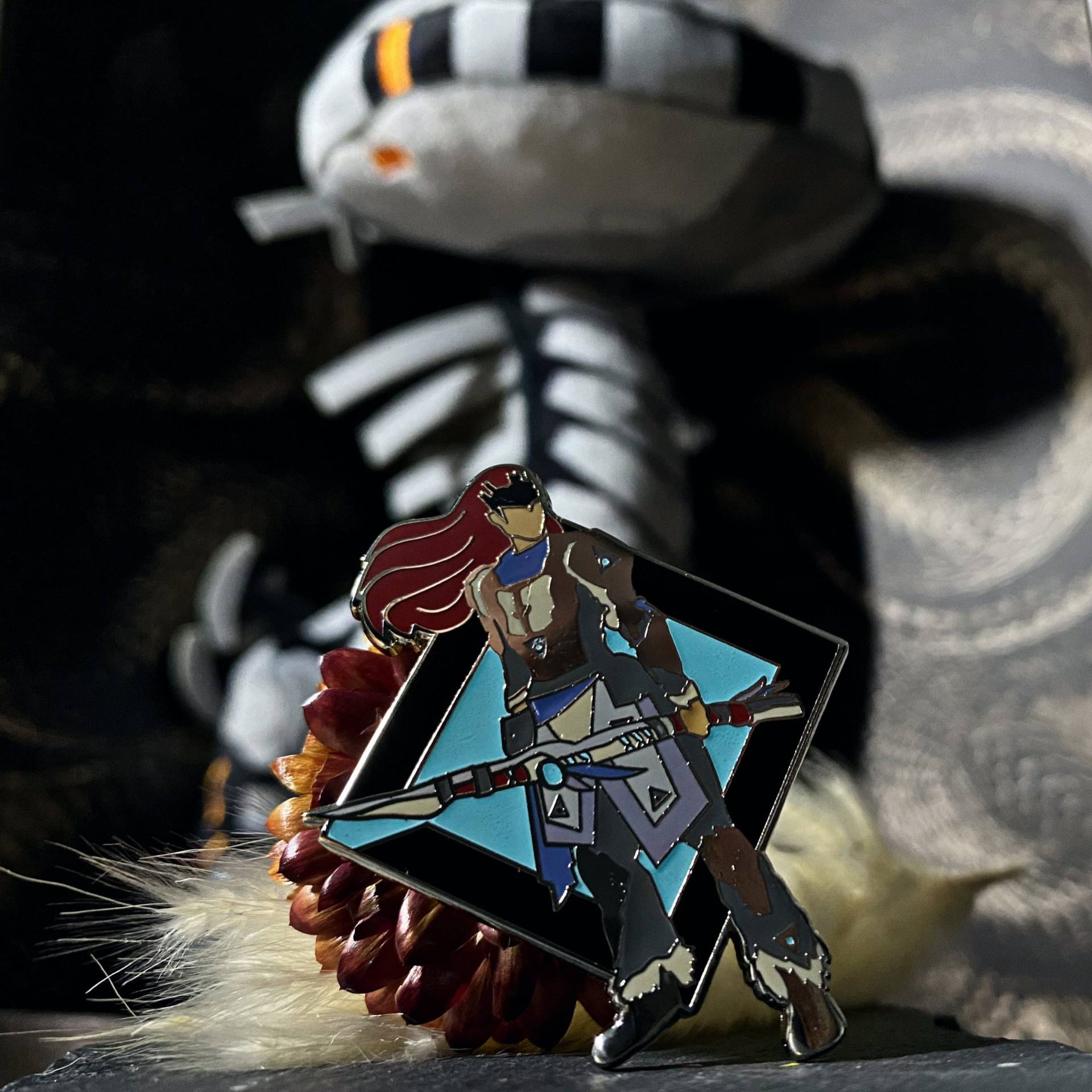Aloy Horizon Zero Dawn Inspiriert Pin Abzeichen Metall + Emaille Leuchtend Im Dunkeln Aloy Horizon Zero Dawn Inspiriert Pin Abzeichen Metall + Emaille Leuchtend Im Dunkeln von agamersnature