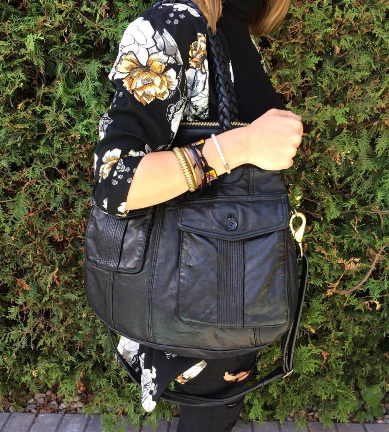 Mehrzwecktasche Aus Recyceltem Leder Mehrzwecktasche Aus Recyceltem Leder von agentreclaim