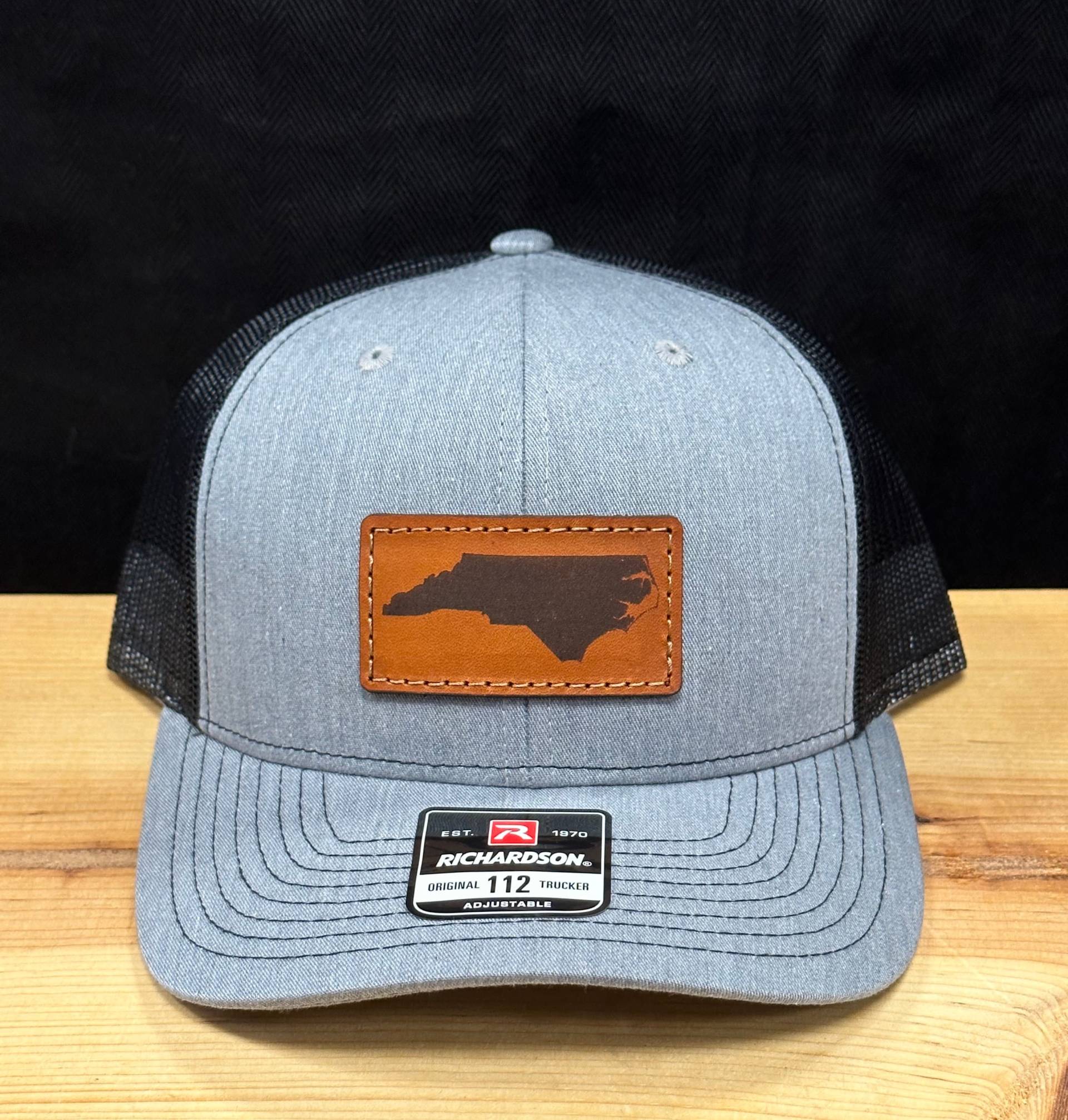 North Carolina Leder Patch Öffner Hut Mehrere Farben von agoutfittersnc