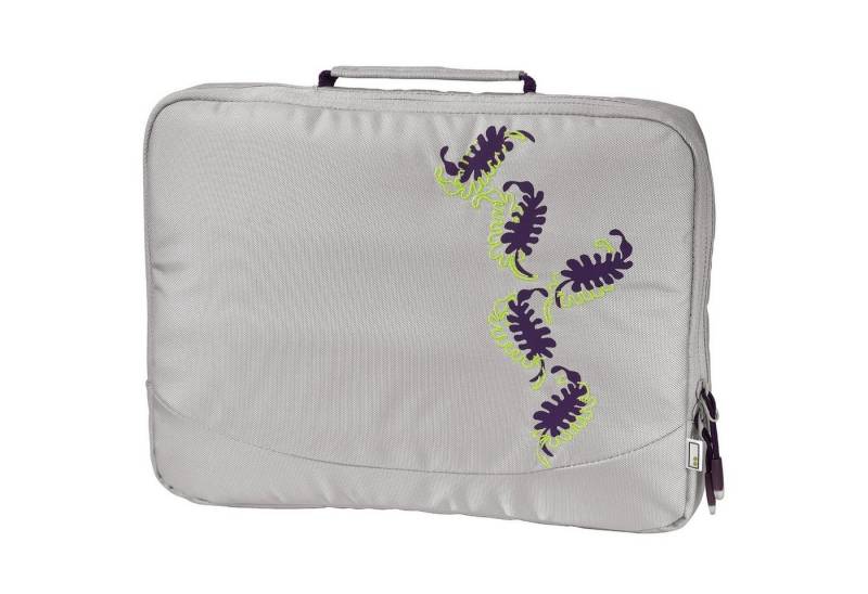 aha Laptoptasche Cover Botanic Tasche Schutz-Hülle Case Sleeve, Anti-Kratz Zubehörfach Trage-Griff für Tablet PC bis 11" Mini Notebook von aha