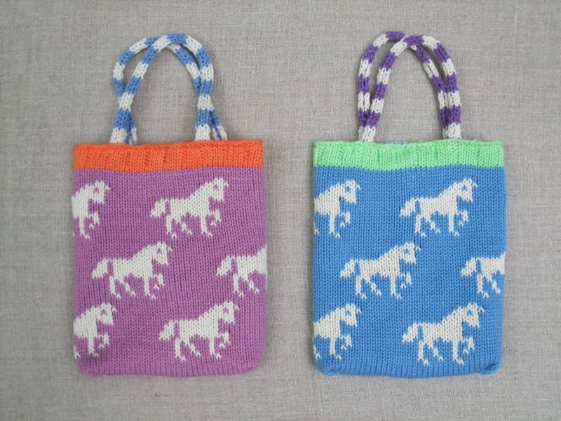 Gestrickte Kindertasche von ahawkinsknitwear