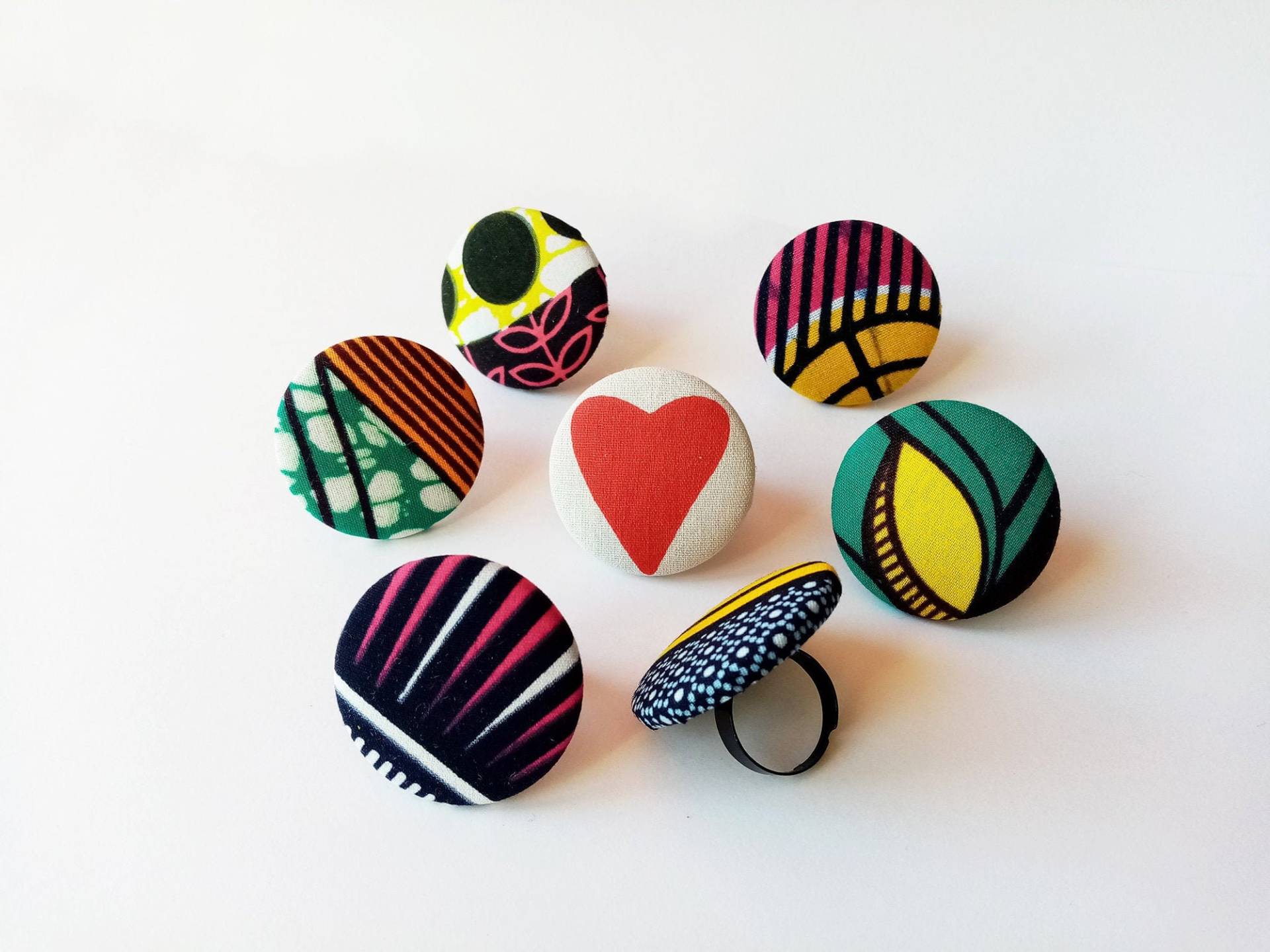 Großes Modell Eines Wachsrings Mit Einem Durchmesser Von 3, 8 cm Und Muster Ihrer Wahl von ahomeBoutsDeMotifs