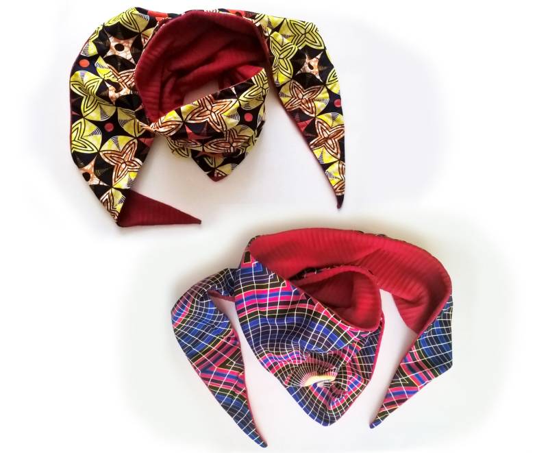 Wachsschal Und Dreieckiges Fleecemuster Nach Wahl von ahomeBoutsDeMotifs