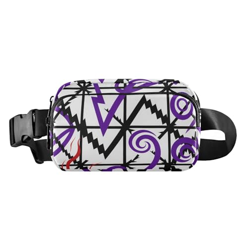 Bauchtasche mit geometrischer Digitalkunst, stilvolle Bauchtasche für Damen und Herren, große Kapazität, Reisetasche, unverzichtbar mit verstellbarem Gurt, für Reisen, Laufen, Wandern Bauchtasche mit geometrischer Digitalkunst, stilvolle Bauchtasche für Damen und Herren, große Kapazität, Reisetasche, unverzichtbar mit verstellbarem Gurt, für Reisen, Laufen, Wandern von aidingzhi